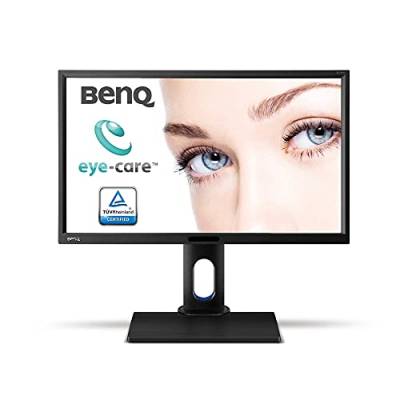 BenQ BL2420PT Designer Monitor (AQCOLOR Technology, 23.8 Zoll, 2K WQHD 1440P, sRGB/Rec.709, Kompatibel mit MacBook Pro M1/M2) von BenQ