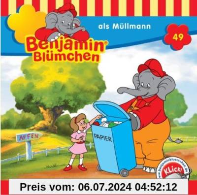 ...Als Müllmann von Benjamin Blümchen