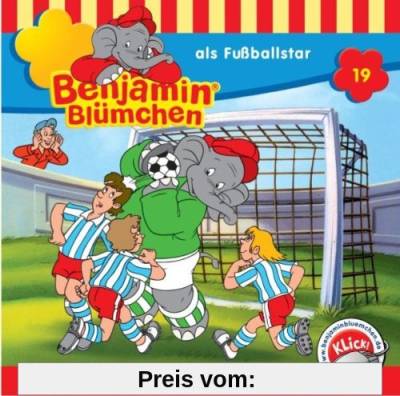 Benjamin Blümchen Folge 19: Als Fussballstar [Audio- CD] von Benjamin Blümchen