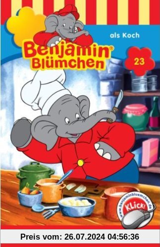 Benjamin Blümchen - Folge 23: als Koch [Musikkassette] von Benjamin Blümchen