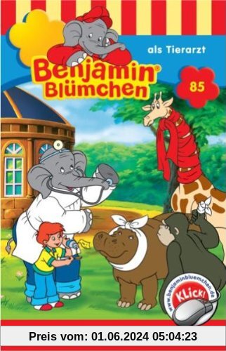 Benjamin Blümchen - Folge 85: Als Tierarzt [Musikkassette] [Musikkassette] von Benjamin Blümchen