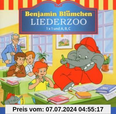 Benjamin Blümchen. Liederzoo. 1 x 1 und A, B, C. CD. von Benjamin Blümchen