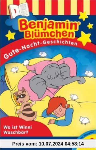 Gute Nacht Geschichten Folge 1 [Musikkassette] von Benjamin Blümchen