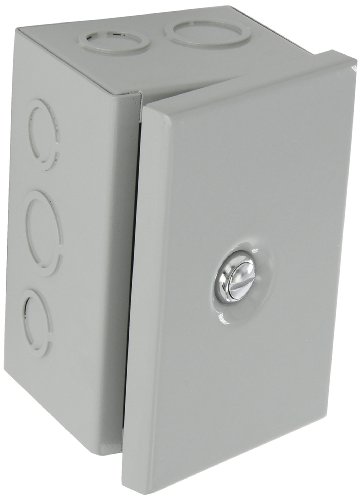 BUD Industries JBH-4944-KO Stahl NEMA 1 Blechbox 3,5 L x 4 W, Grau von Best Price Square