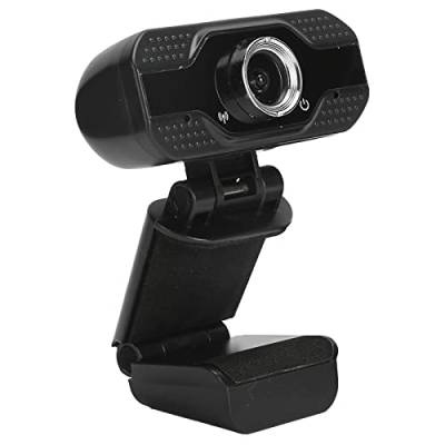 1080P-Webcam, HD-Webkamera mit Mikrofon mit Rauschunterdrückung, USB-Computer-Webkamera, Intern, Design mit Manuellem Fokus, Multifunktionsbasis von Bewinner
