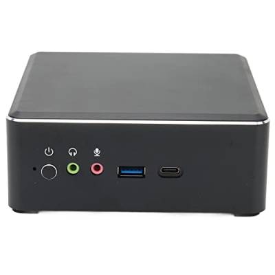 Bewinner Desktop Computer für Windows 10, PC Quad Core Radeon Vega 10 Grafik, 8GB+128GB/256GB/512GB ROM, 2,0GHz Bis 3,6GHz, 4K HD, Typ C, 100‑240V (EU-Stecker 16 GB DDR4 + 512 von Bewinner