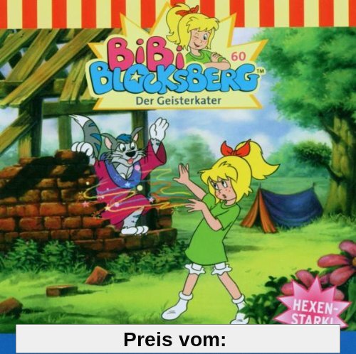 Bibi Blocksberg 60. Der Geisterkater. CD von Bibi Blocksberg