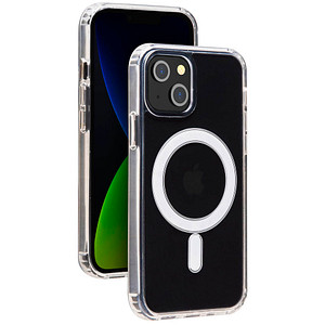 bigben Hybrid Case mit MagSafe Handy-Cover für Apple iPhone 14 Plus transparent von Bigben