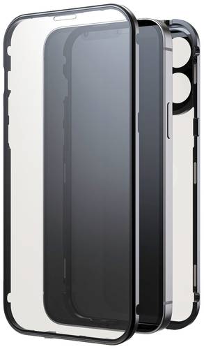 Black Rock 360° Glass Cover Apple iPhone 15 Pro Max Schwarz Induktives Laden, Stoßfest von Black Rock