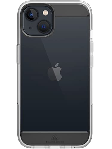 Black Rock - Hülle Air Robust Case Passend für Apple iPhone 14 I Handyhülle, Transparent, Durchsichtig, Dünn (Schwarz) von Black Rock