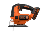 Black & Decker BDCJS18, Schwarz, Orange, 45°, 5,5 cm, 1,9 cm, 2 cm, 8 mm von Black & Decker