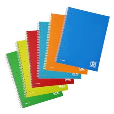 blasetti One Color A4 80 Blatt Mehrfarbig Notizblock – Notizbücher (210 mm, 297 mm) von Blasetti