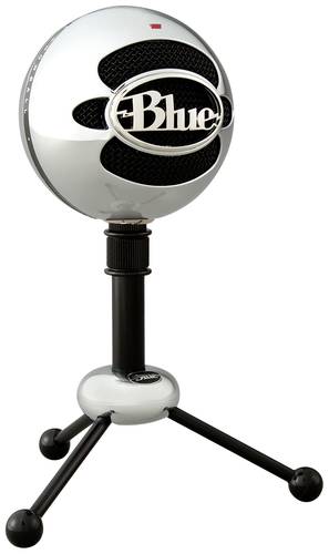 Blue Microphones Snowball PC-Mikrofon Silber Kabelgebunden, USB von Blue Microphones