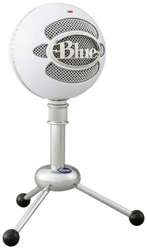 Blue Microphones Snowball PC-Mikrofon Weiß Kabelgebunden, USB von Blue Microphones