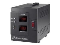 PowerWalker AVR 3000 SIV FR - Automatisk strømregulator - AC 230 V - 2400 Watt - 3000 VA - output-stikforbindelser: 2 von BlueWalker