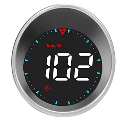 Auto HUD Tachometer, Universal Car Smart Digital Tachometer HUD Display GPS Tachometer für LKW Bus RV Boot Motorrad Geschwindigkeitsmesser von Bnineteenteam