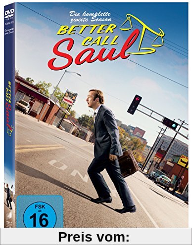 Better Call Saul - Die komplette zweite Season (3 Discs) von Bob Odenkirk