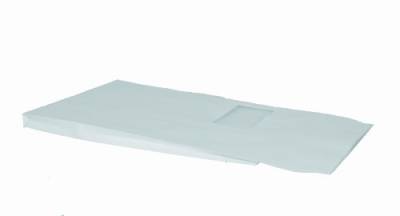 Faltentasche mit Klotzboden C4 (324x229x20mm) haftklebend mit Fenster weiß 130g 200 Stück von Bong GmbH