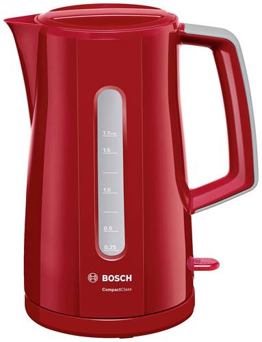 Bosch Haushalt TWK3A014 Wasserkocher schnurlos Rot von Bosch Haushalt