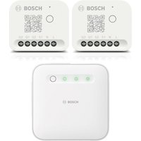 Bosch Smart Home - Starter Set Licht-/ Rollladensteuerung mit 12 Unterputz-Aktoren (Gen. 2) von Bosch Smart Home