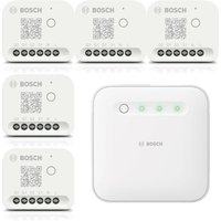 Bosch Smart Home - Starter Set Licht-/ Rollladensteuerung mit 5 Unterputz-Aktoren (Gen. 2) von Bosch Smart Home