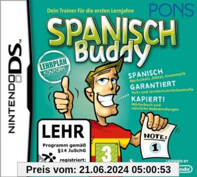 PONS Buddy Sprachtrainer Spanisch von BrainGamePublishing