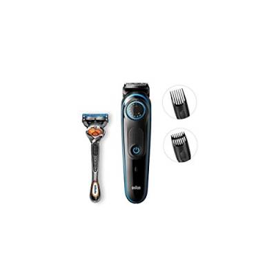 Braun BT5040 Bartschneider + 2 Kammaufsätze + Gillette Fusion5 ProGlide Rasierer von Braun