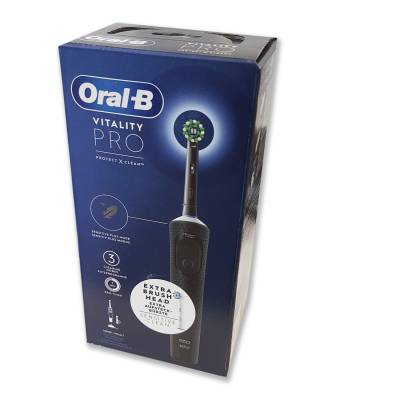 Braun Oral-B Vitality Pro Elektrische Zahnbürste schwarz von Braun