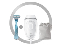 Braun Silk-expert Mini PL1124, Weiß, Lichtimpulstechnologie (IPL), Abdomen, Achsel, Bikini, Jaw line, Oberlippe, 0,6 s, AC von Braun