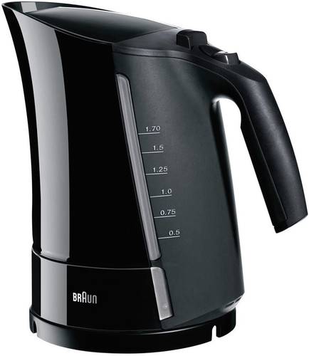 Braun WK300 Multiquick3schwarz Wasserkocher schnurlos Schwarz von Braun