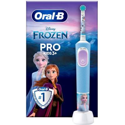 Oral-B Vitality Pro 103 Kids Frozen, Elektrische Zahnbürste von Braun
