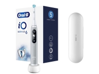 Oral-B iO 4210201381686, Rotierende Zahnbürste, Tägliche Pflege, Zahnfleischpflege, Intensiv, Sensibel, für weiße Zähne, Grau, Grau, Rund, Akku von Braun