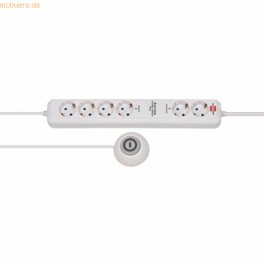 2 x Brennenstuhl Steckdosenleiste Eco-Line Comfort Switch Plus 6-fach von Brennenstuhl