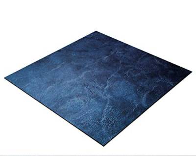 Bresser Fotostudio Flat Lay Fotohintergrund - 40x40cm - Abstract Dark Blue von Bresser