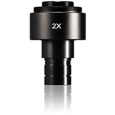 Bresser Mikroskop SLR-Kameraadapter 2X T2 23,2 mm zur Aufnahme Einer Spiegelreflex oder Systemkamera am Mikroskop, 5942080 von Bresser