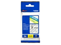 Brother Black on Clear Gloss Laminated Tape, 9mm, TZ, 8 m, 9 mm von Brother