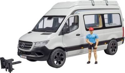 Bruder Mercedes Benz Sprinter Camper mit Fahrer Fertigmodell Nutzfahrzeug Modell von Bruder