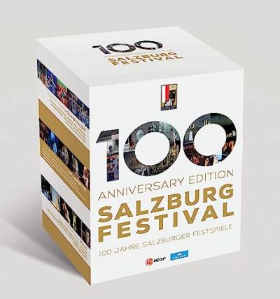 100 Anniversary Edition - Salzburg Festival [17 DVDs] [Salsi, Rebeka, Pape, Castronovo, Bartoli, Abdrazakov, Grigorian, Chiuri, Jovanovich] von C Major Entertainment
