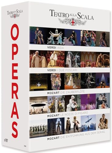 Teatro alla Scala Opera Box [Live recordings from Salzburg Festival 2015 -2018] [8 DVDs] von C Major Entertainment