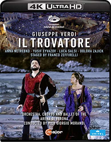 Verdi: Il Trovatore [Anna Netrebko; Yusif Eyvazov; Luca Salsi; Dolora Zajick; Chorus; Pier Giorgio Morandi] [C Major Entertainment: 754707] [4K Ultra-HD + Blu-Ray] von C Major Entertainment