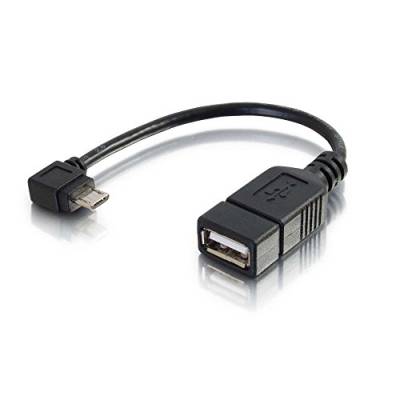 C2G 0,15m Mobile Device USB Micro-B auf USB Device OTG Adapterkabel von C2G