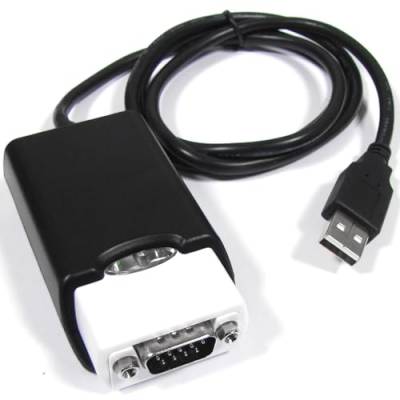 BeMatik - USB-zu-Seriell RS232 4 ports 9 pin Stecker-Adapter USB ernährung USB-COM+ von CABLEMATIC