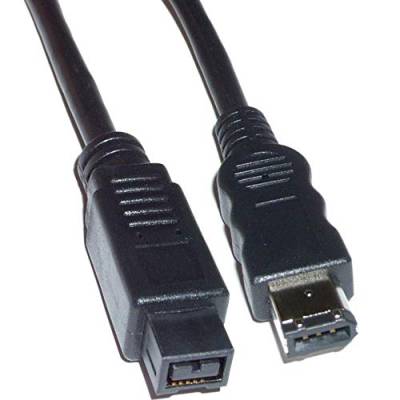 Cablematic IEEE 1394b FireWire 800-Kabel 1,8m (Bilingual/6-polig) von CABLEMATIC