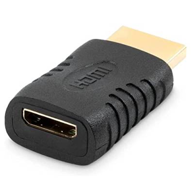 CABLEPELADO Mini-HDMI-Buchse – HDMI-Stecker | High Speed | Full-HD | Geeignet für Kamera, Grafikkarte, Tablet von CABLEPELADO
