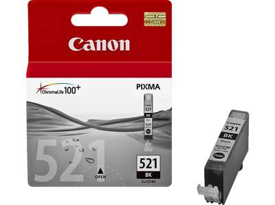 CANON CLI-521BK Tintenpatrone Schwarz (2933B001) von CANON