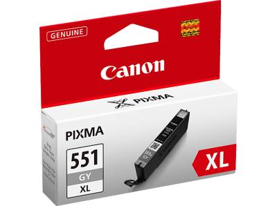 CANON CLI 551XL GY Tintenpatrone Grau (6447B001) von CANON