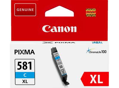 CANON CLI-581C XL Tintenpatrone Cyan (2049C001AA) von CANON