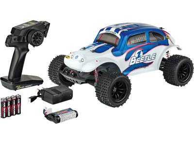 CARSON 1:10 VW Beetle FE 2.4G 100% RTR Spielzeugmodell, Mehrfarbig von CARSON