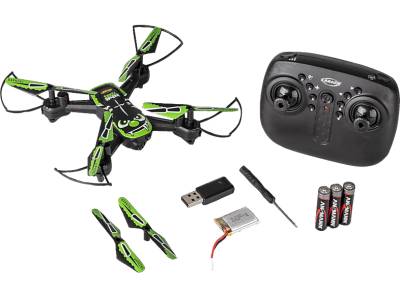 CARSON X4 Quadcopter Toxic Spider 2.0 100% RTF ferngesteuerte Drohne, Grün von CARSON