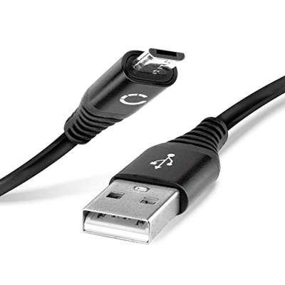 CELLONIC® VMC-MD4 USB Kabel kompatibel mit Sony A6000 A5100 A7 II III A7s II A7R RX100 III IV V RX10 FDR-X3000 FDR-AX53 RX1 DSC-HX400V -HX60 SLT-A58 HDR-CX405 Ladekabel Micro USB Datenkabel 2.4A von CELLONIC